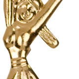 Cheerleader Lapel Pin - Custom Laser Engraved