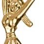 Cheerleader Lapel Pin - Custom Laser Engraved