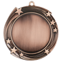 Swirling Star Insert Holder Medal - Custom Engraved Award