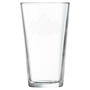 16 Oz Pint Mixing Glass - Laser Engraved Drinkware