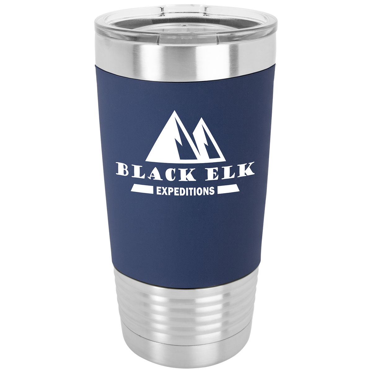 20 Oz Silicone Grip Tumbler - Laser Engraved Drinkware