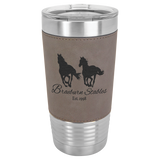 20 Oz Grip Tumbler - Laser Engraved Drinkware