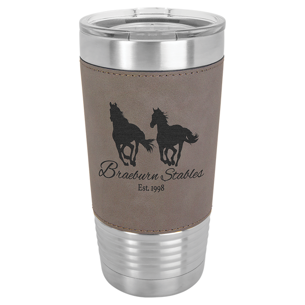 20 Oz Grip Tumbler - Laser Engraved Drinkware