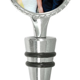 2 Sided Wine Stopper 1 Half Insert - Laser Engraved Drinkware