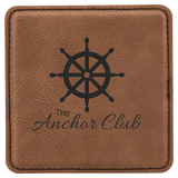 Square Single Coaster - Laser Engraved Drinkware