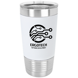 20 Oz Silicone Grip Tumbler - Laser Engraved Drinkware