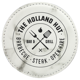 Marble Round Coaster - Laser Engraved Drinkware