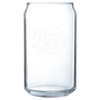 16 Oz Can Glass - Laser Engraved Drinkware