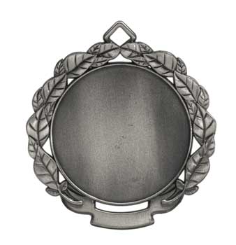 Leaf Antique Insert Holder Medal - Custom Engraved Award