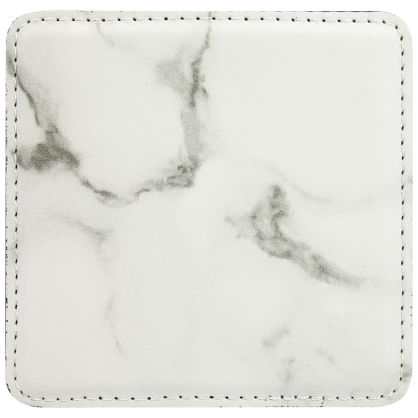 Marble Square Coaster - Laser Engraved Drinkware