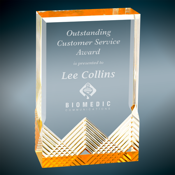 Apex Mirage Acrylic - Custom Engraved Award