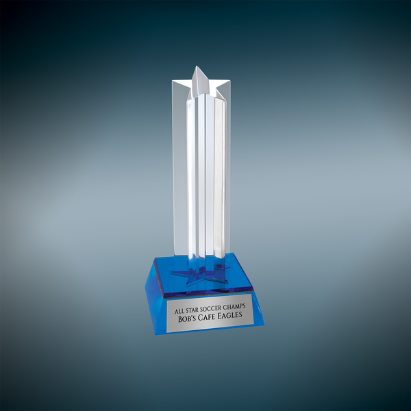 Star Column Acrylic - Custom Engraved Award