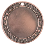 12 Star Insert Holder Medal - Custom Engraved Award