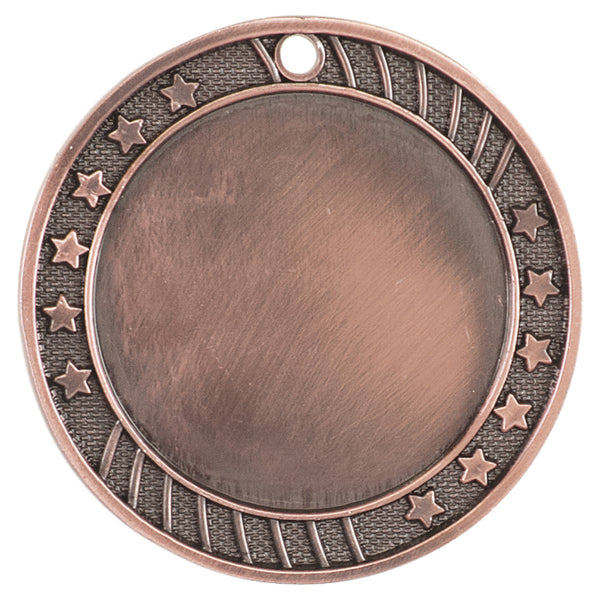 12 Star Insert Holder Medal - Custom Engraved Award