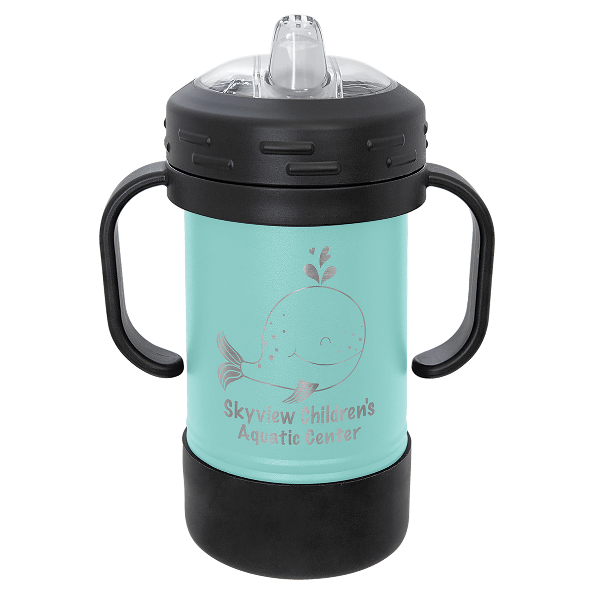 10 oz Sippy Cup Tumbler - Laser Engraved Drinkware