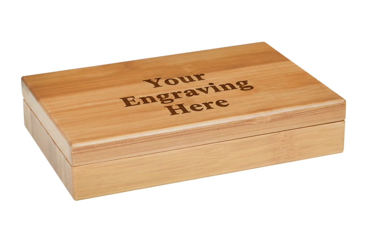 Wine Tool Set - Bamboo-Wood - Laser Engraved Drinkware