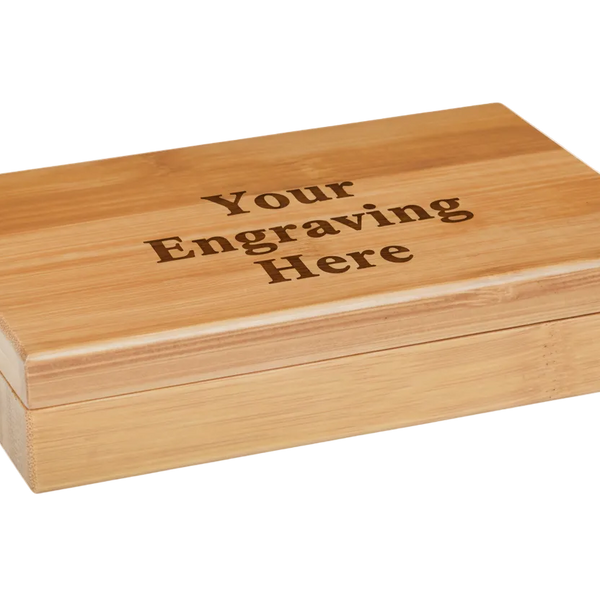 Wine Tool Set - Bamboo-Wood - Laser Engraved Drinkware