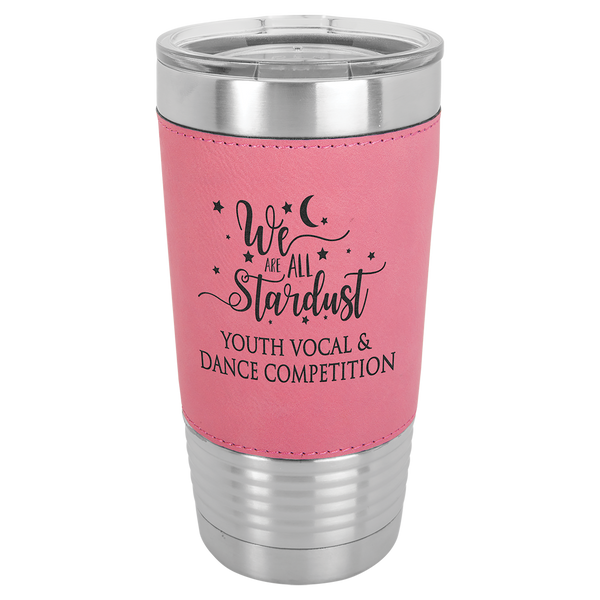 20 Oz Grip Tumbler - Laser Engraved Drinkware