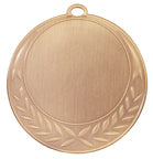 Half Wreath Insert Holder Medal - Custom Engraved Award