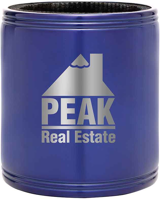 Stainless Steel Insulated Beverage Holder - Laser Engraved Drinkware