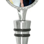 2 Sided Wine Stopper 1 Half Insert - Laser Engraved Drinkware