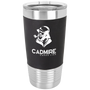 20 Oz Silicone Grip Tumbler - Laser Engraved Drinkware