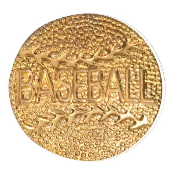 Baseball Lapel Pin - Custom Laser Engraved