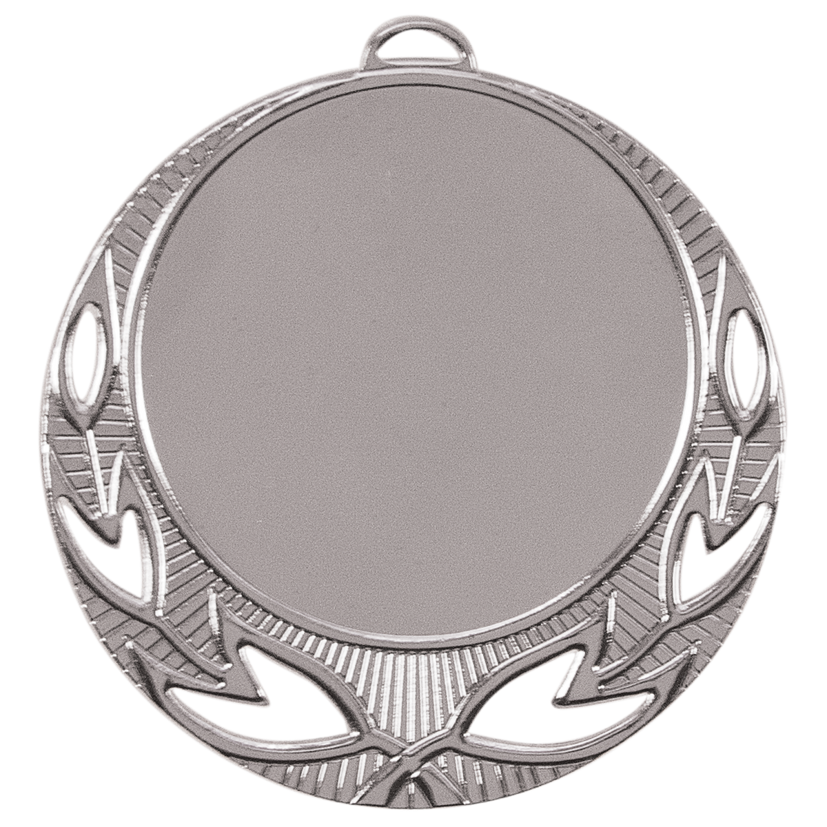Open Wreath Insert Holder Medal - Custom Engraved Award