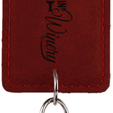 Rectangle Bottle Opener Keychain - Laser Engraved Drinkware
