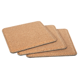 Cork Square Coaster - Laser Engraved Drinkware