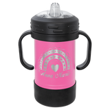 10 oz Sippy Cup Tumbler - Laser Engraved Drinkware