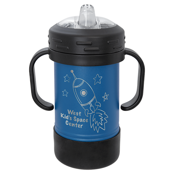 10 oz Sippy Cup Tumbler - Laser Engraved Drinkware