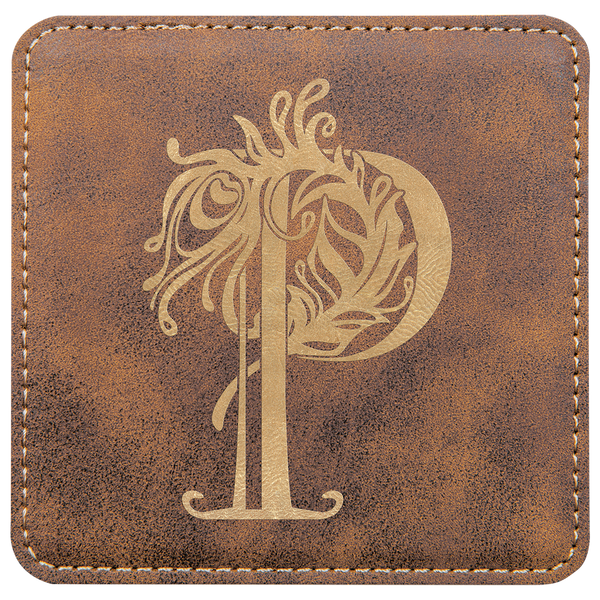 Square Single Coaster - Laser Engraved Drinkware