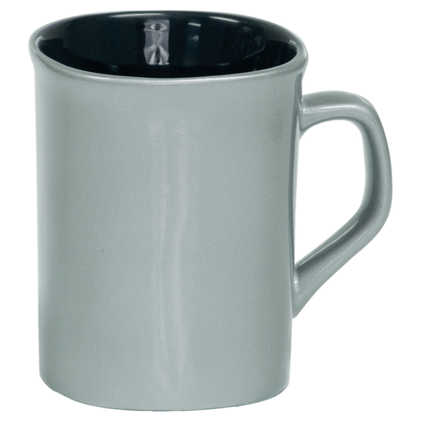 10 Oz Ceramic Rounded Corner Mug - Laser Engraved Ceramic