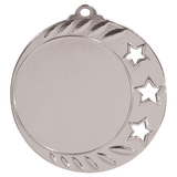 3 Star Insert Holder Medal - Custom Engraved Award