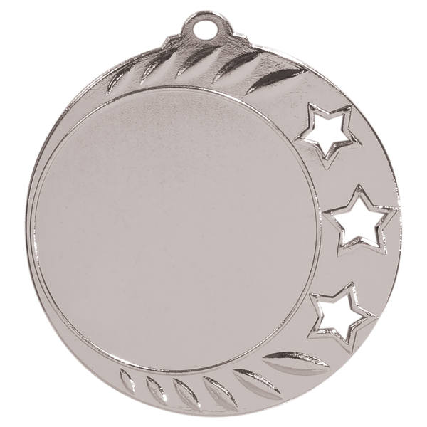 3 Star Insert Holder Medal - Custom Engraved Award