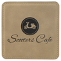 Square Single Coaster - Laser Engraved Drinkware