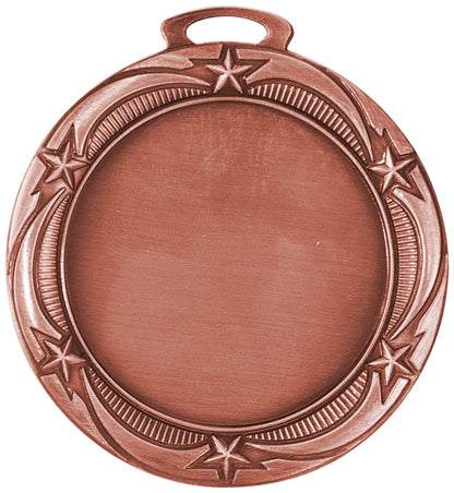 Star Insert Holder Medal - Custom Engraved Award
