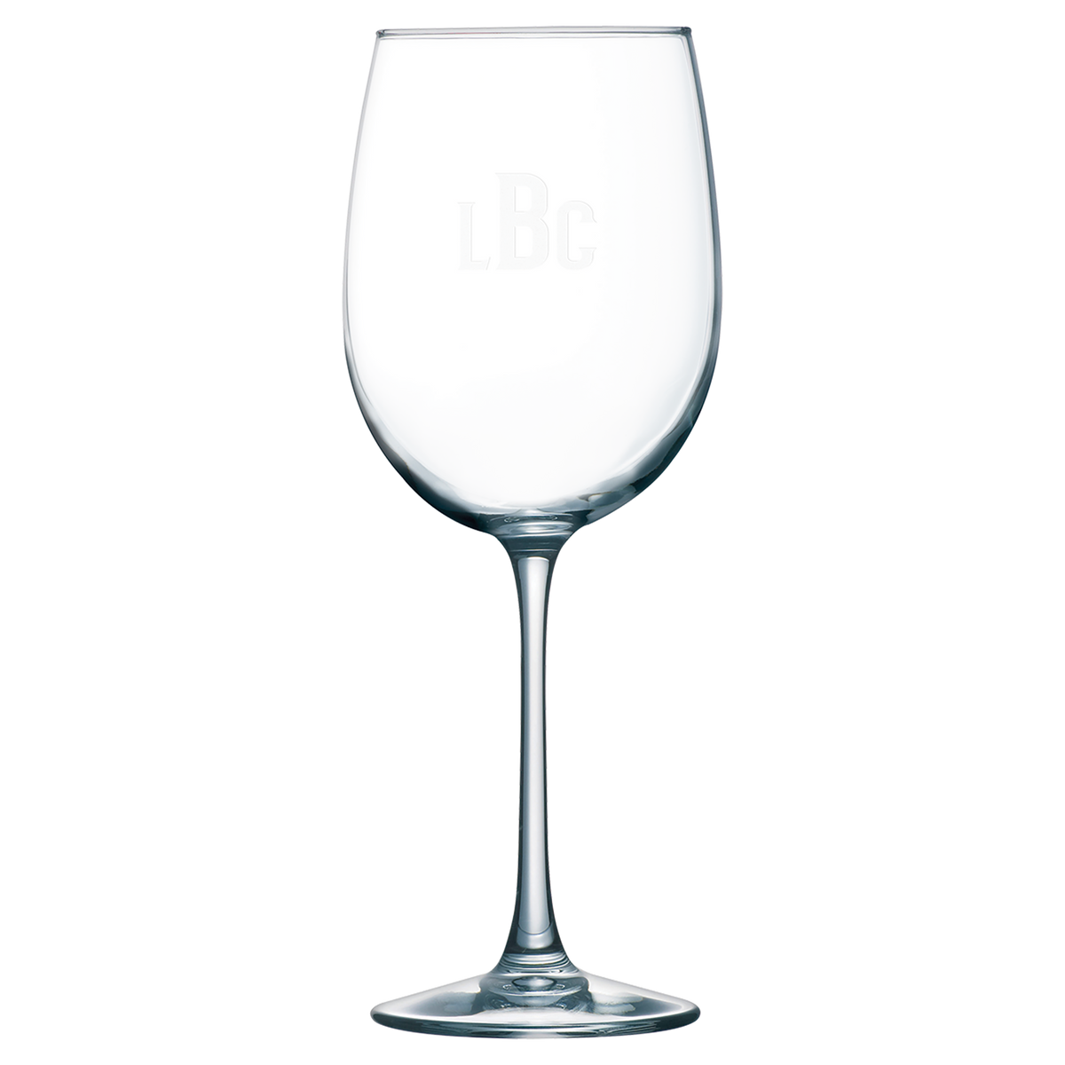 19 Oz Red Wine Glass - Laser Engraved Drinkware