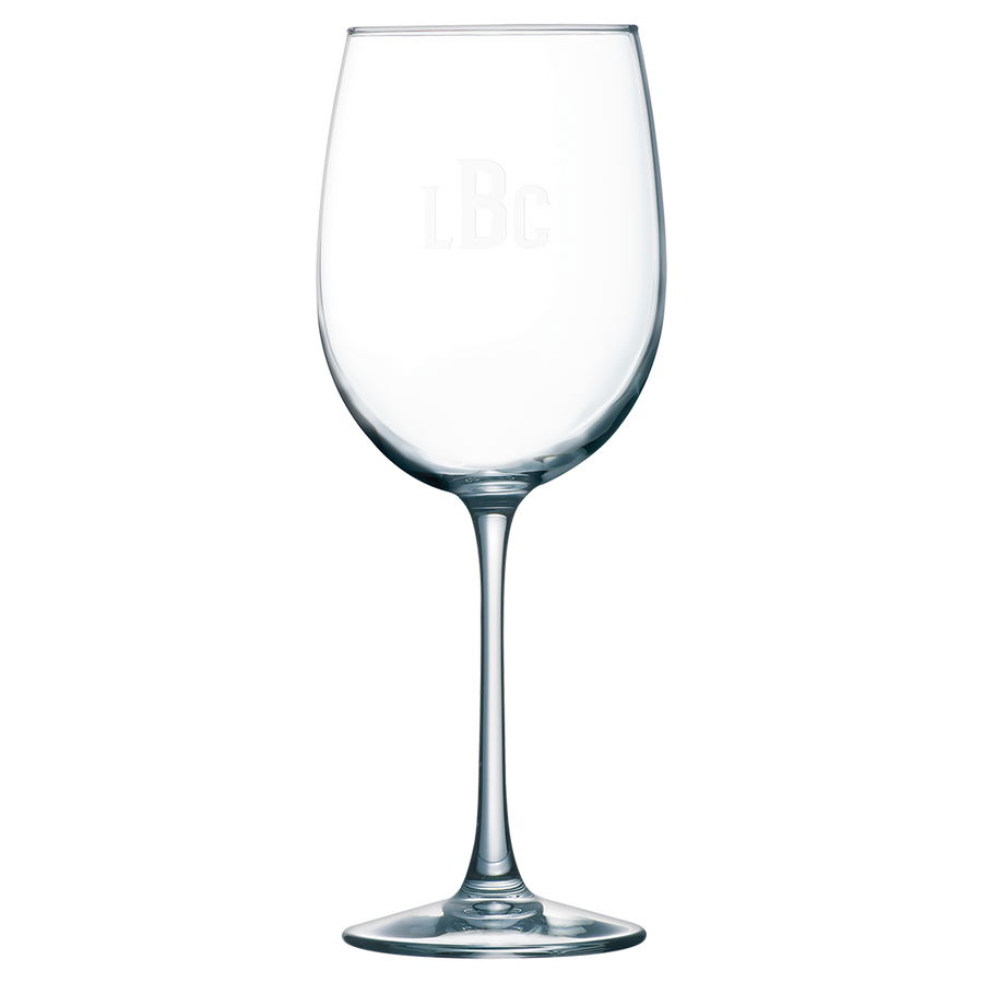 19 Oz Red Wine Glass - Laser Engraved Drinkware
