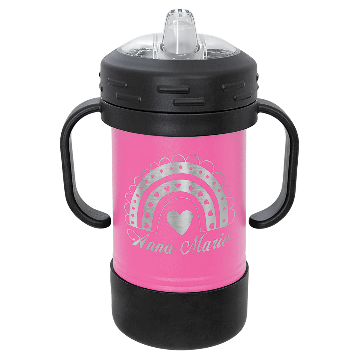 10 oz Sippy Cup Tumbler - Laser Engraved Drinkware