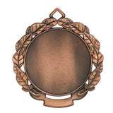 Leaf Antique Insert Holder Medal - Custom Engraved Award