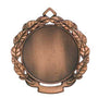 Leaf Antique Insert Holder Medal - Custom Engraved Award