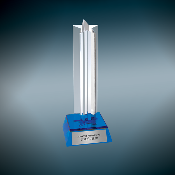 Star Column Acrylic - Custom Engraved Award