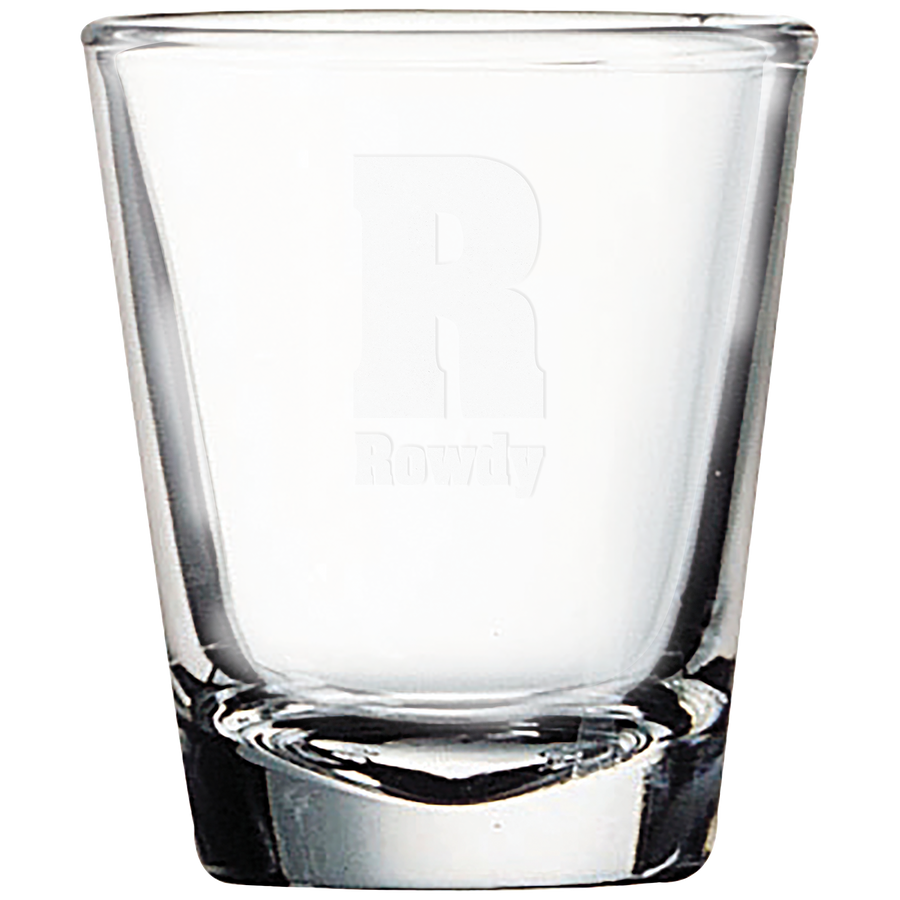 2 Oz Shot Glass - Laser Engraved Drinkware