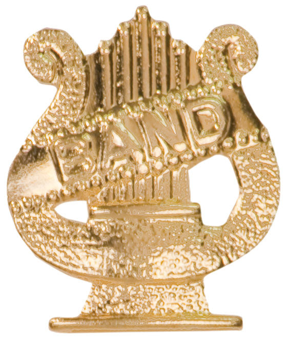 Band Lapel Pin - Custom Laser Engraved