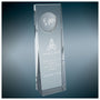 Crystal Slant Golf Tablet - Custom Laser Engraved