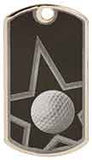 Star Dog Tag - Custom Laser Engraved