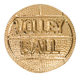 Volleyball Lapel Pin - Custom Laser Engraved