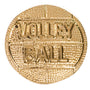 Volleyball Lapel Pin - Custom Laser Engraved